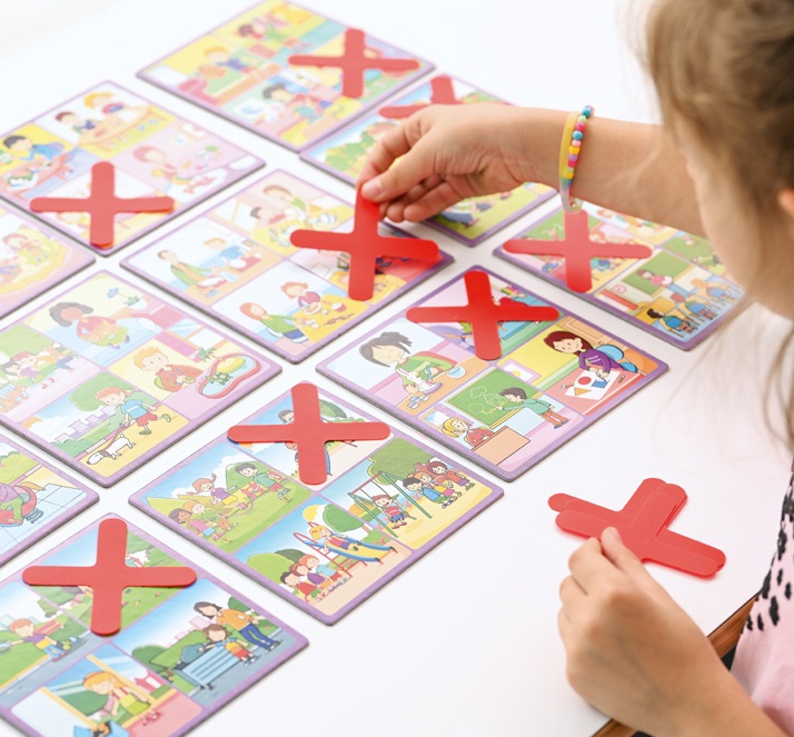 správné chování doma – edukační karty