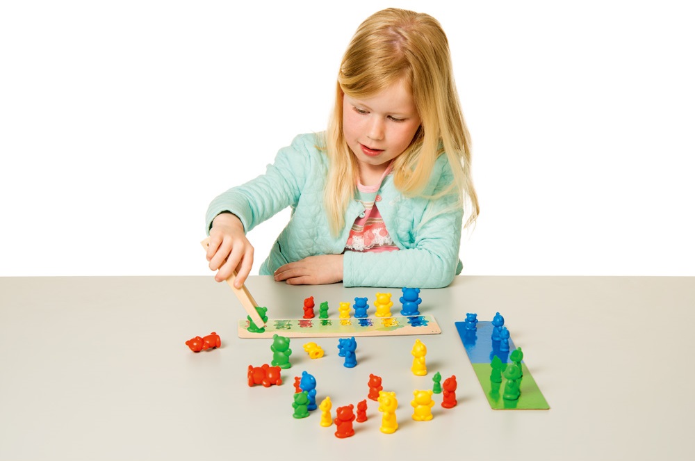 Žetony a matematické kostky